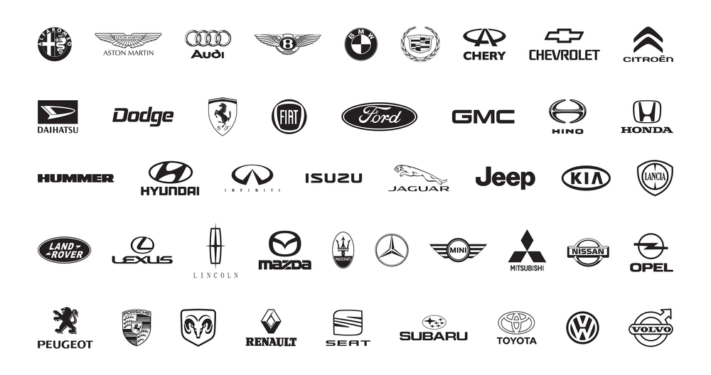 Vehicle logo design ideas and car brand logos for auto companies