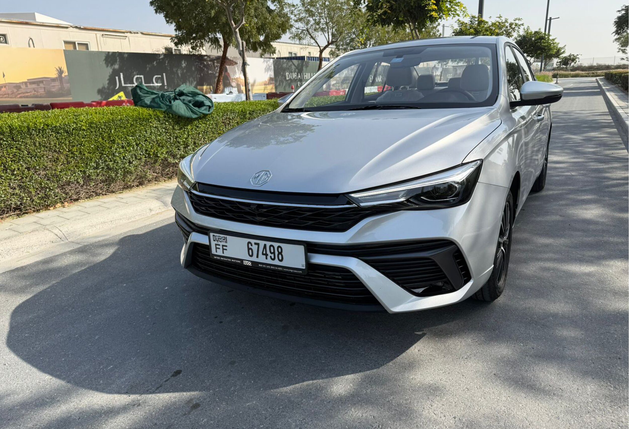 MG5 Car rental in Dubai